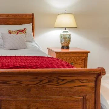 Bedroom interior design Stock Photos