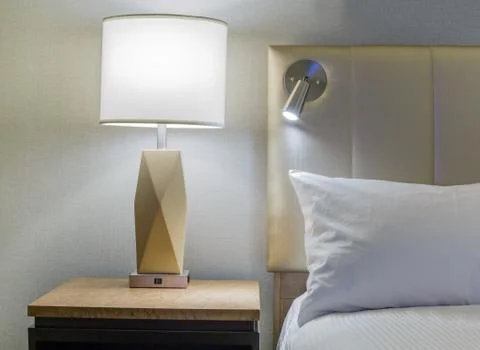Bedroom interior design Stock Photos
