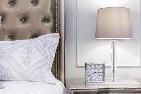 Bedroom interior design Stock Photos