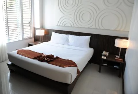 Bedroom interior Stock Photos