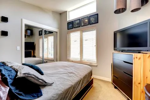 Bedroom interior Stock Photos