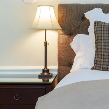 Bedroom interior Stock Photos