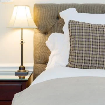 Bedroom interior Stock Photos