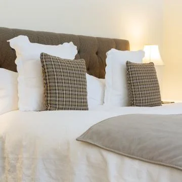 Bedroom interior Stock Photos