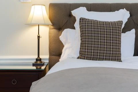 Bedroom interior Stock Photos