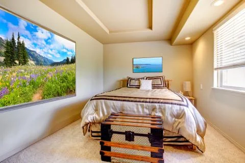 Bedroom interior Stock Photos