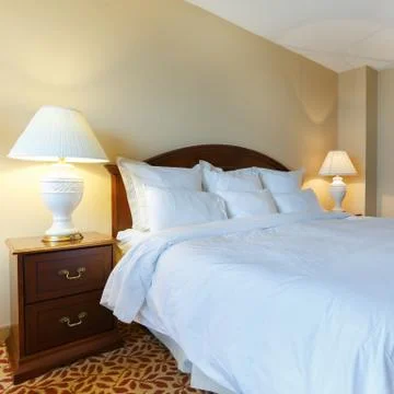 Bedroom interior Stock Photos