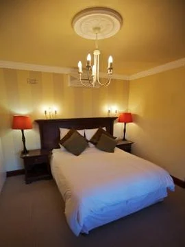 Bedroom, interior Stock Photos