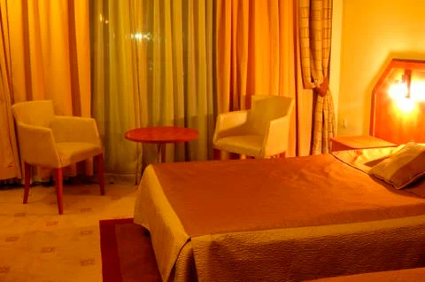 Bedroom interior Stock Photos