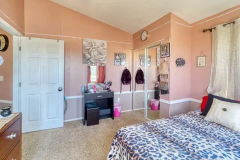 Bedroom interior Stock Photos