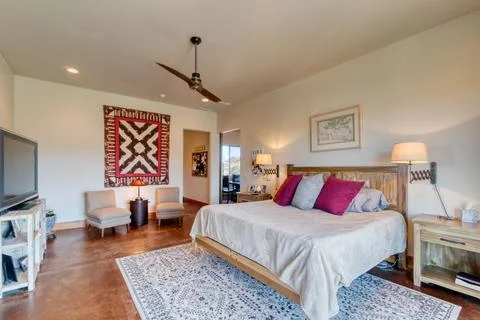 Bedroom interior Stock Photos