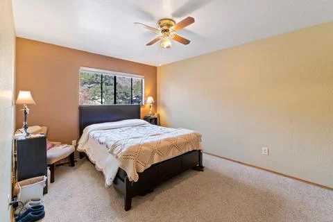 Bedroom interior Stock Photos