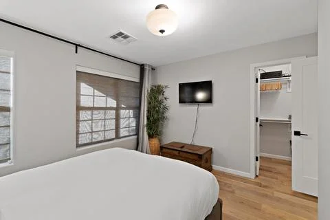 Bedroom interior Stock Photos