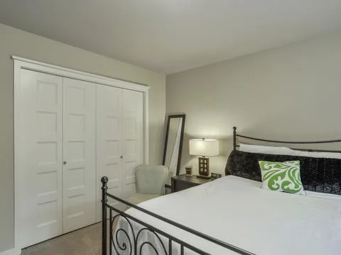 Bedroom interior 写真素材