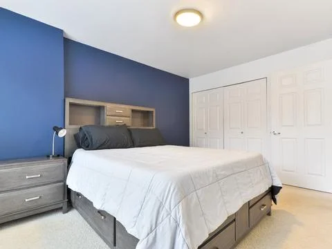 Bedroom interior Stock Photos