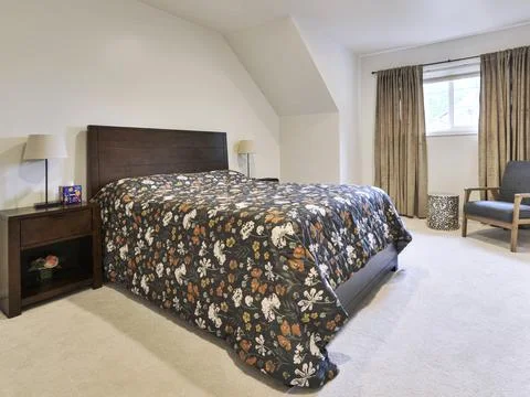 Bedroom interior Stock Photos