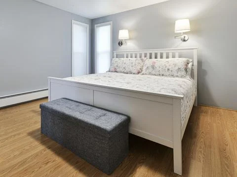 Bedroom interior Stock Photos