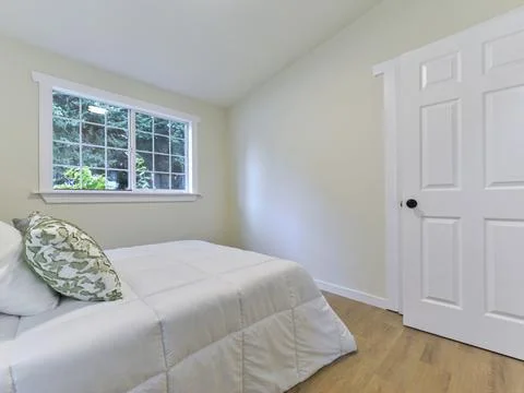 Bedroom interior Foto stock