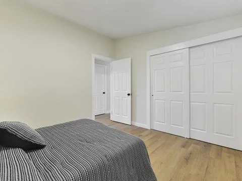 Bedroom interior Stock Photos