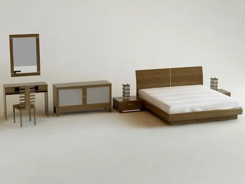 BedRoom Mota 3D Model