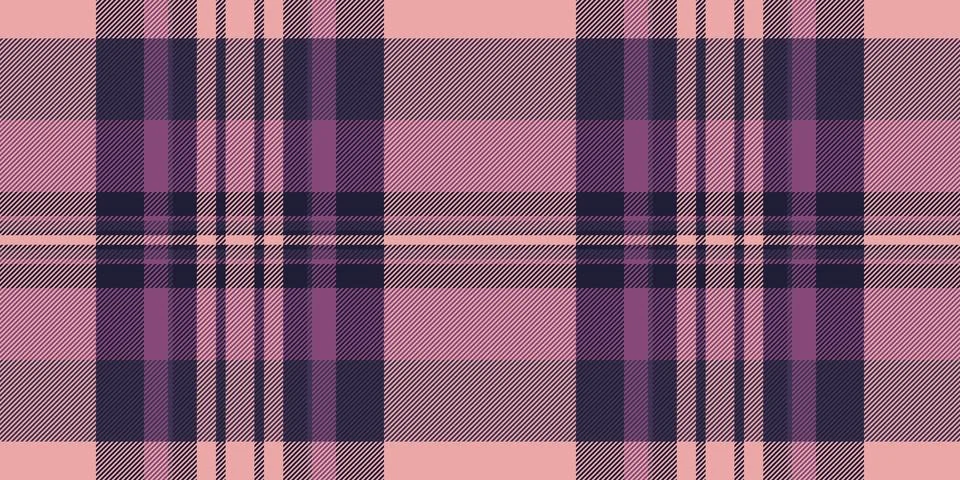 Bedroom seamless pattern check, free fabric tartan background. Creativity t.. Stock Illustration