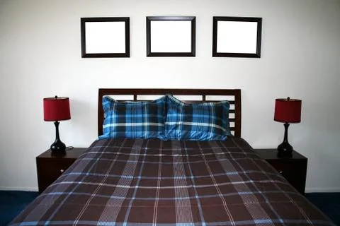 Bedroom set Stock Photos