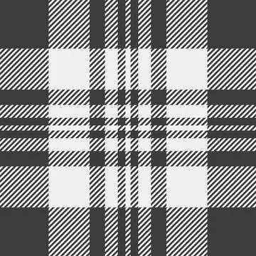 Bedroom texture vector seamless, aged plaid pattern tartan. Back to school .. Stock Illustration