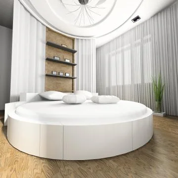 Bedroom today Stock Illustration