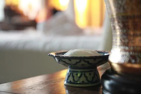 Bedside Aromatherapy Stock Photos