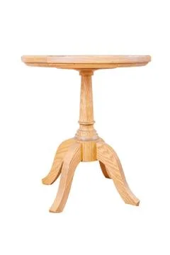 Bedside wooden table Stock-Fotos