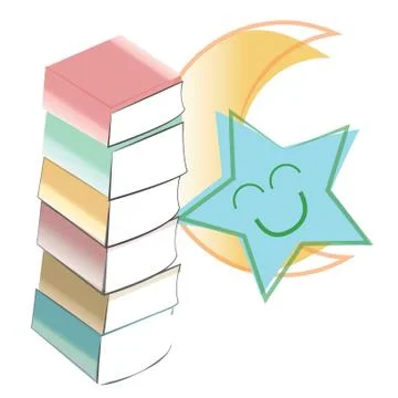 Bedtime Stories Stock Illustration