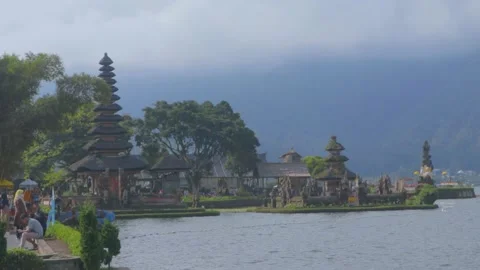 Bedugul Bali Lake Stock-Footage 225218741