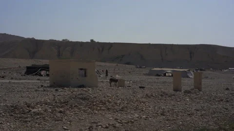 Beduin camp Jordan Stock Footage 230107654