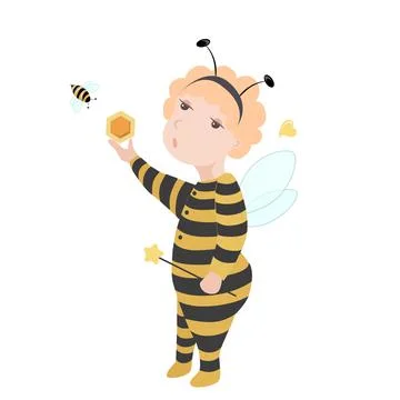 Bee boy Stock Illustration