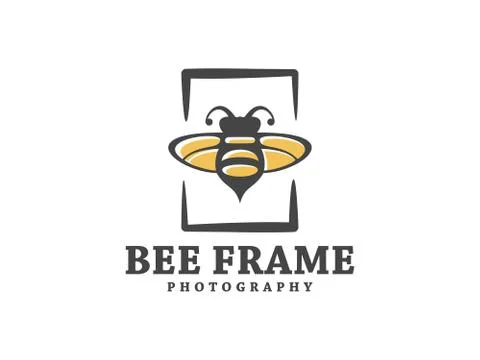 Bee Classic Logo Template Stock Illustration