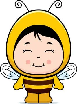 Bee Girl Stock Illustration