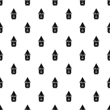 Bee hive pattern seamless vector Stock Illustration