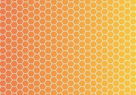 Bee Honey Background Stock Illustration