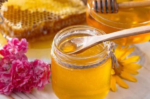 Bee Honey Stock Photos