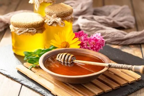 Bee Honey Stock Photos