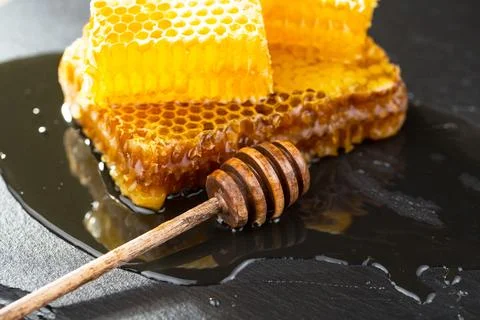 Bee Honey Stock Photos