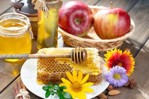 Bee Honey Stock Photos