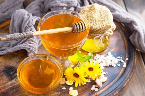 Bee Honey Stock Photos