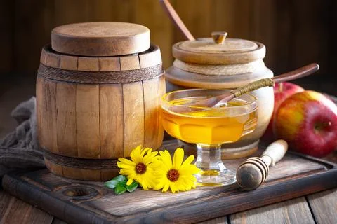 Bee Honey Stock Photos