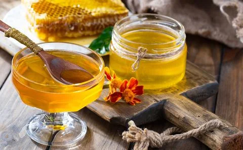 Bee Honey Stock Photos