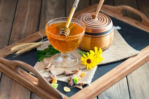 Bee Honey Stock Photos