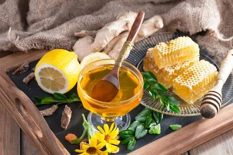 Bee Honey Stock Photos