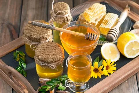 Bee Honey Stock Photos