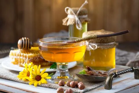 Bee Honey Stock Photos