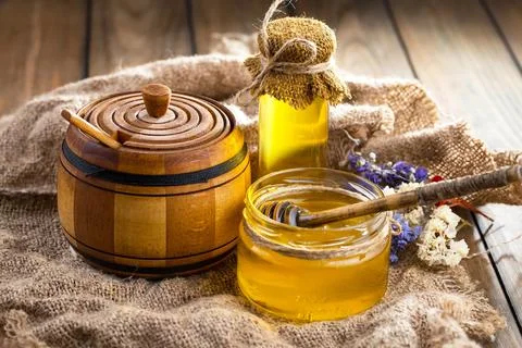 Bee Honey Stock Photos